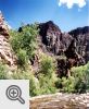 Bright Angel Canyon - boczna odnoga Wielkiego Kanionu