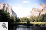 Yosemite National Park, El Captain (2307 m) i Cathedral Rocks