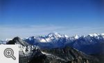 Mont Blanc z daleka