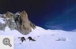 Jeszcze raz biwak na Col du Midi