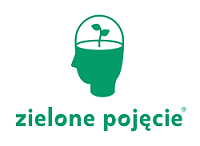 Zielone Pojęcie logo POZIOME