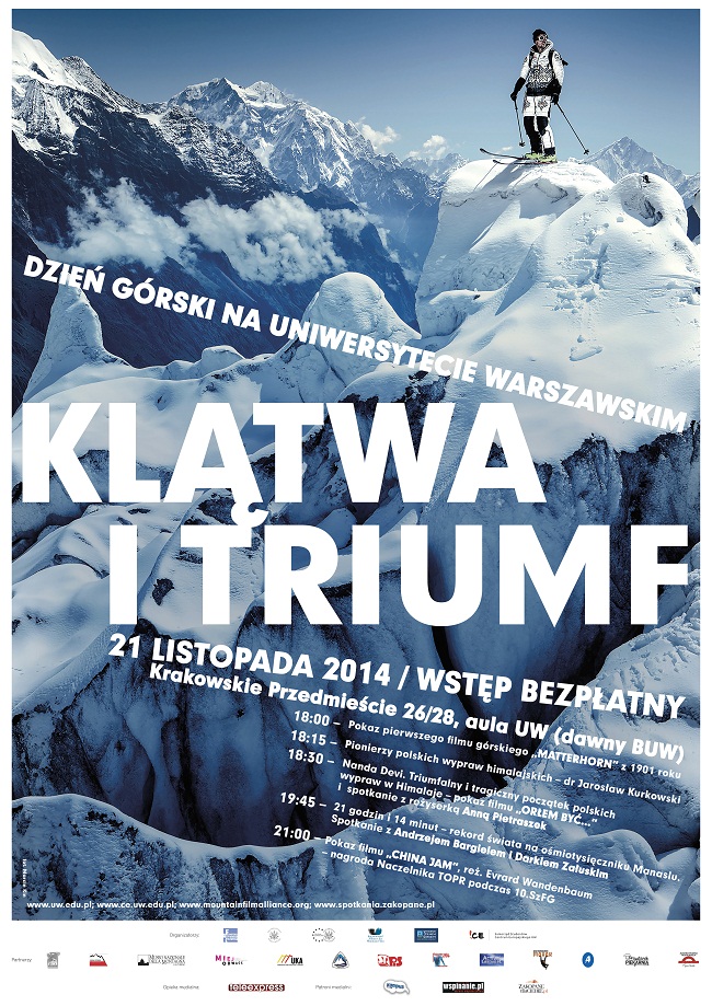 Dzień górski plakat